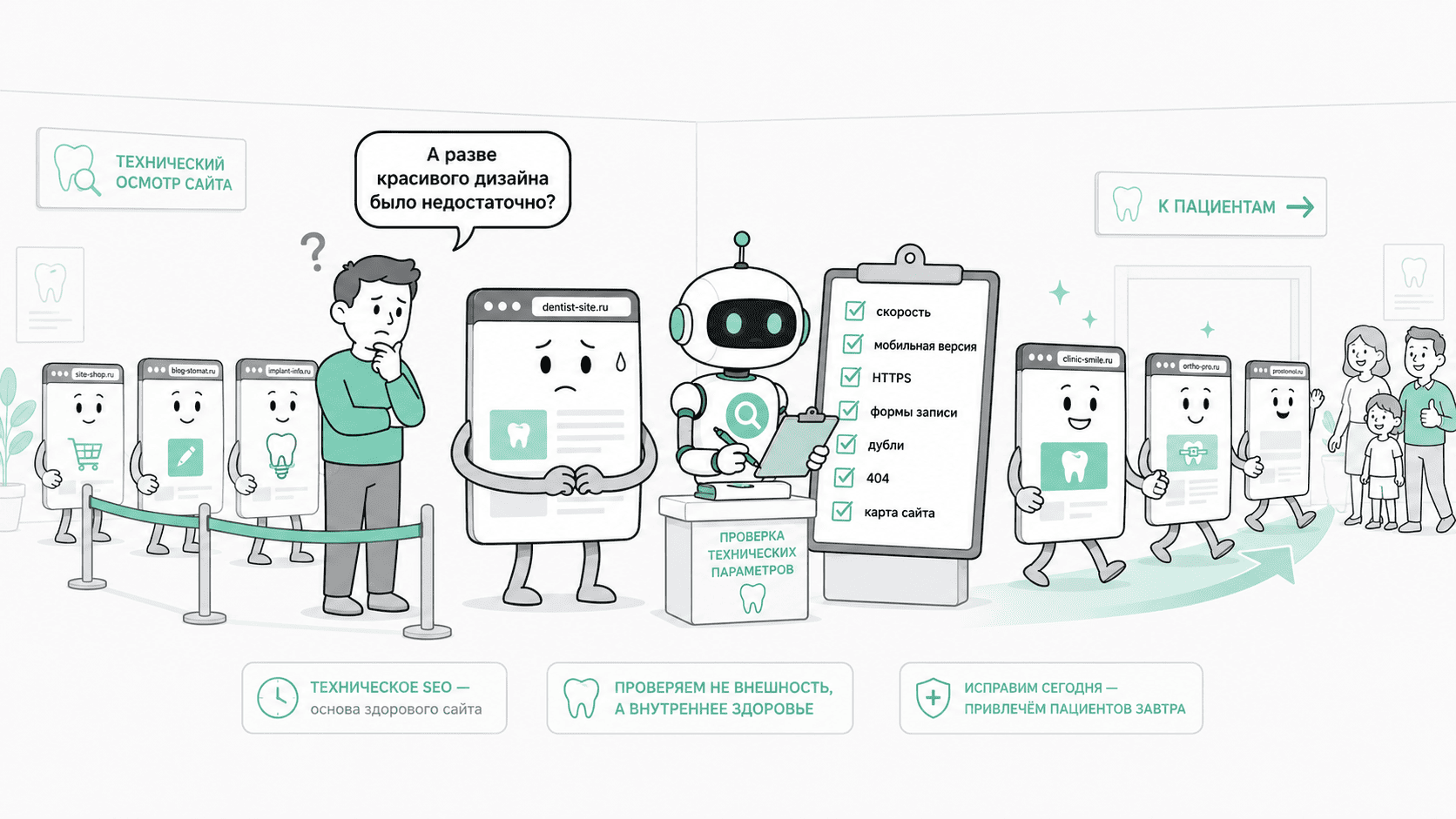 Техническое SEO стоматологического сайта