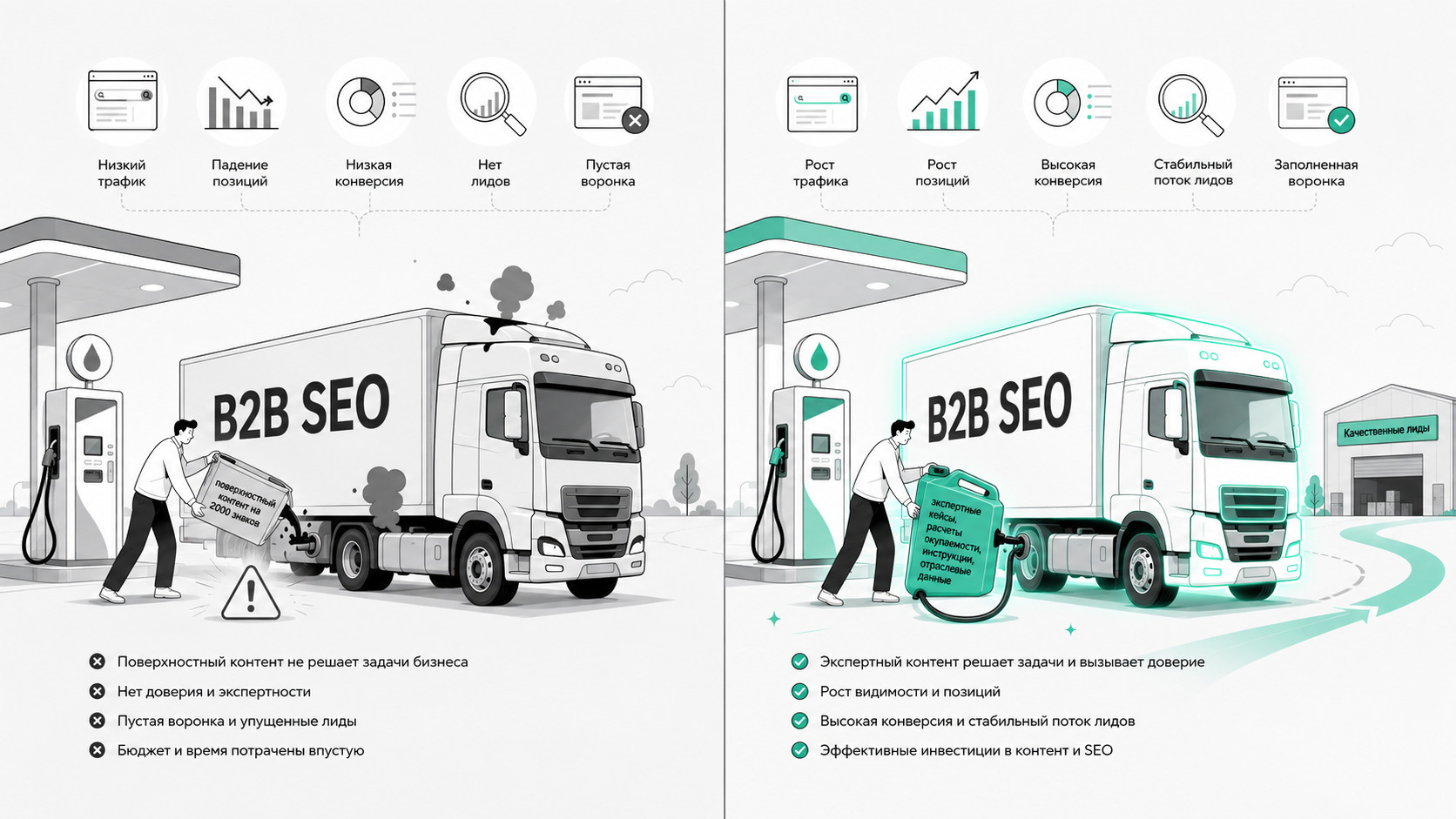 Контент для SEO в B2B