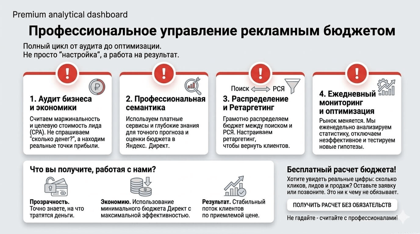 Профессиональное управление рекламным бюджетом