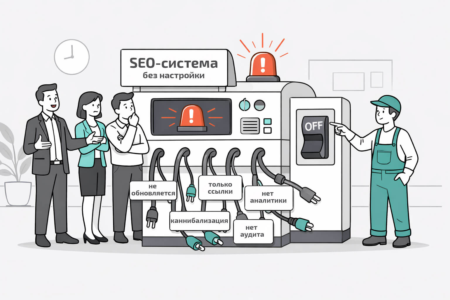 Типичные ошибки SEO, которые мешают системе работать