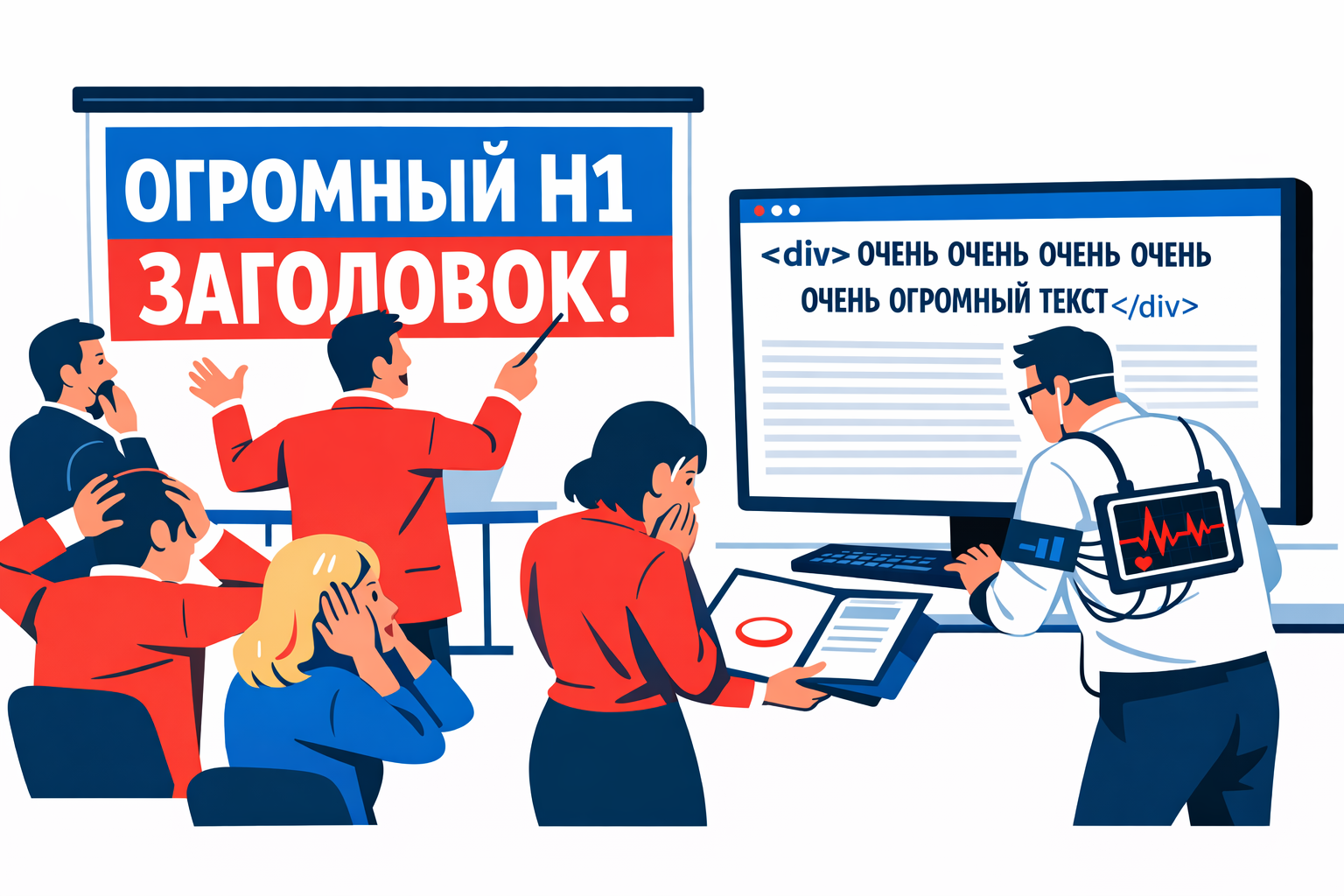 Иерархия заголовков H1&ndash;H4 и их роль в SEO