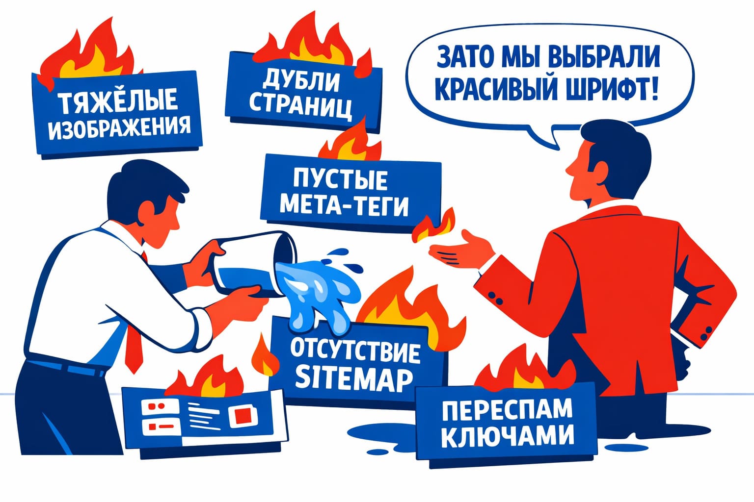 Частые ошибки при SEO-продвижении на Tilda