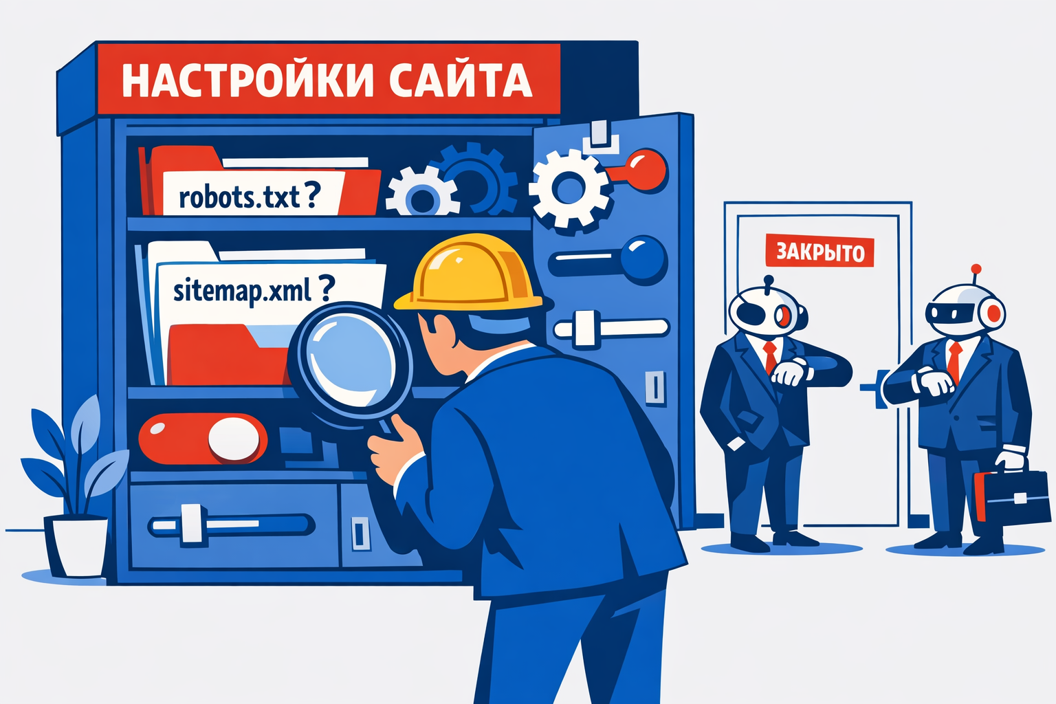 Настройка robots.txt и sitemap.xml