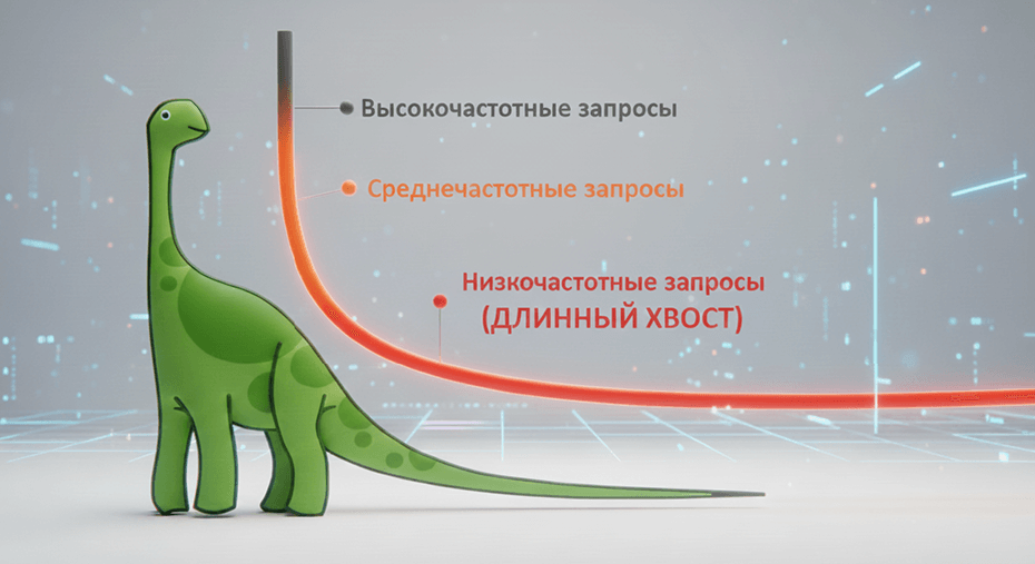 Увеличение трафика за счёт длинного хвоста