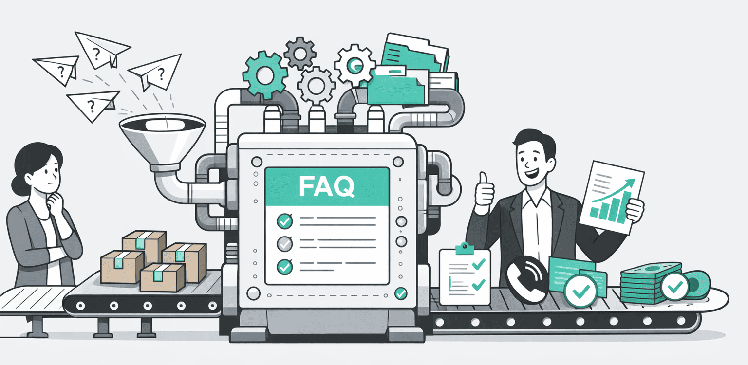 FAQ-блок на странице услуги