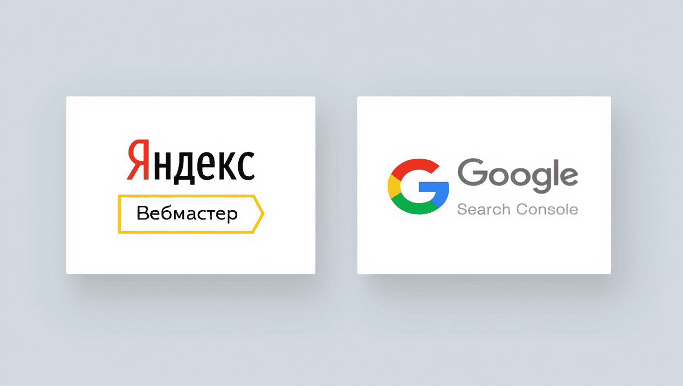 Инструменты диагностики: Яндекс.Вебмастер, Google Search Console