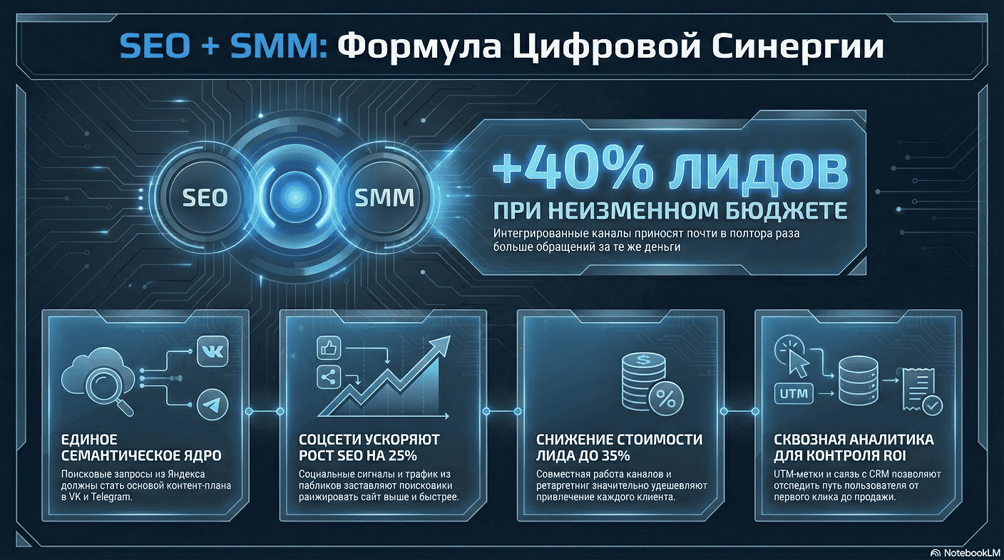 Интеграция SEO и SMM для бизнеса