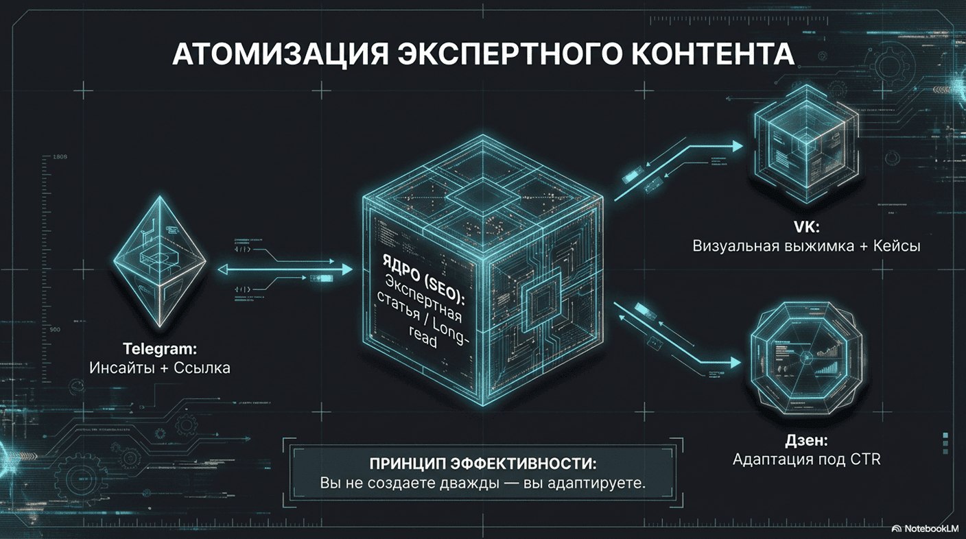 Атомизация экспертного контента