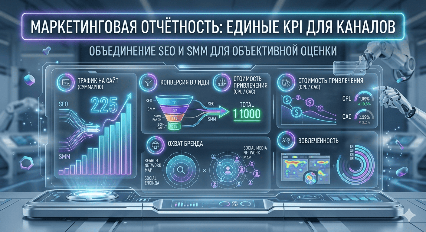 Единые KPI для SEO и SMM