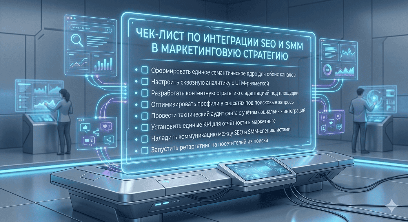 Чек-лист по интеграции SEO и SMM