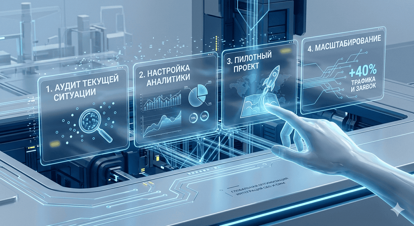 Шаги к комплексному интернет-маркетингу