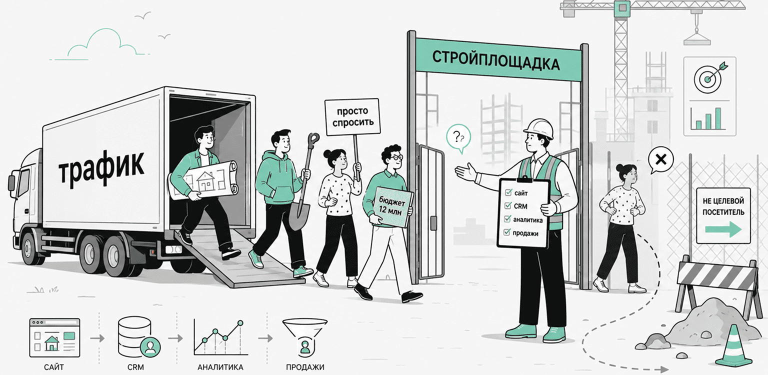 Продвижение строительных компаний в Директе